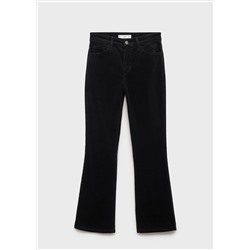 Jeans Sienna flare crop pana