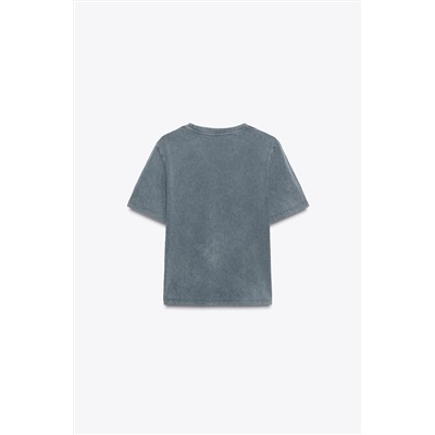 SHORT SLEEVE T-SHIRT WITH LABEL