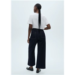 Jeans Catherin culotte rinse wash