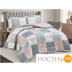 КПБ CLEO сатин "Notte Bianca" с одеялом евро 200*220*1 230*250*1 50*70*2(±2) 32/009-NBO