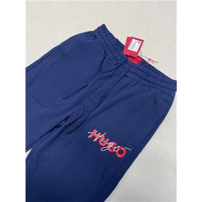 Мужские штаны джоггеры с логотипом-принтом  БОС*С