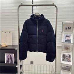 Женская вельветовая куртка пуховик  POL*O Ralp*h Laure*n