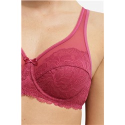 Sujetador gran capacidad encaje