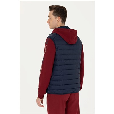 Erkek Lacivert Yelek