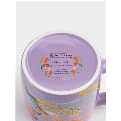 Кружка, 370 мл, лиловая, Garland