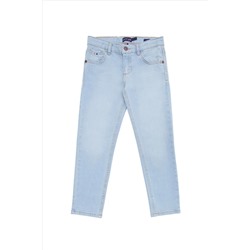 Erkek Çocuk Açık Mavi Jean Pantolon