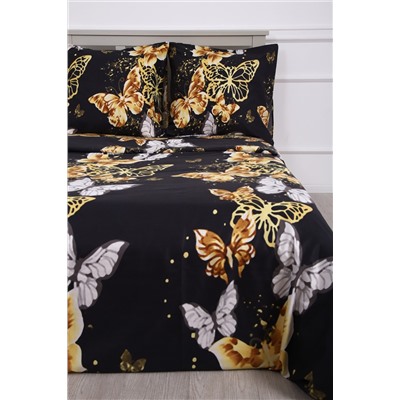 Комплект постельного белья Золотые бабочки