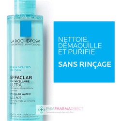 La Roche Posay Effaclar Eau Micellaire Ultra - Peaux Grasses 100ml