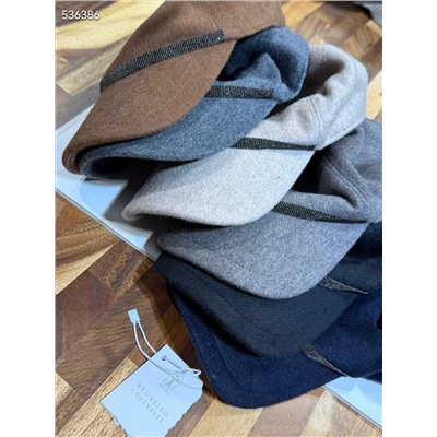 Шерстяная бейсболка унисекс   Brunell*o Cucinell*i