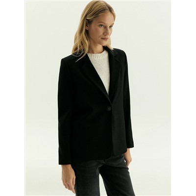 Однобортный жакет приталенного кроя, ML679/baykal