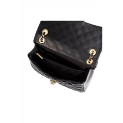 Bandolera de piel Negro - Firenze Artegiani