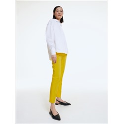 Zigarettenhose mit Bügelkante