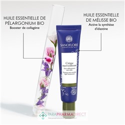Sanoflore Crème Merveilleuse Légère - Soin de Jour Lissant Anti Rides BIO 40 ml