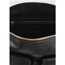 Bolso piel bolsillos