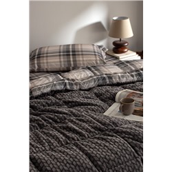 Beth Çift Kişilik Wellsoft Comforter Set - Antrasit
