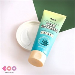 Aloe Everyday Foam Cleanser, Успокаивающая пенка с экстрактом алоэ