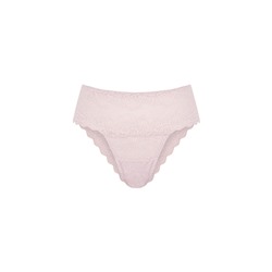 Braga ancha brasileña encaje rosa