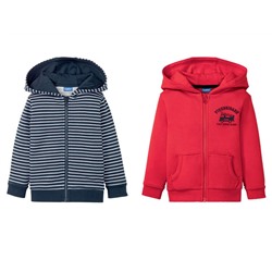 LUPILU® Kleinkinder Sweatjacke Jungen, mit Kapuze