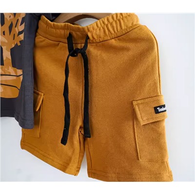 Хлопковый костюм для мальчиков на лето