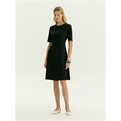 Платье миди из костюмной шерсти, PL1662/sonata