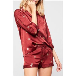 Welinda терракотовая ночная рубашка