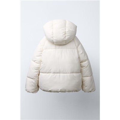 HOODED PADDED JACKET