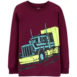Carter's | Kid Neon Truck Jersey Tee