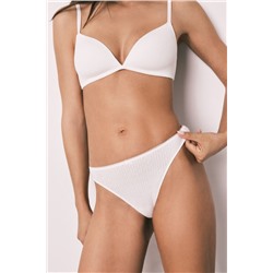 Pack 2 bragas clásicas algodón azul y blanca