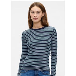 Essential Ribbed Crewneck T-Shirt