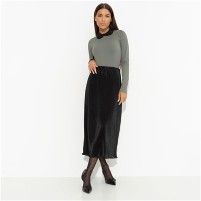 Юбка из трикотажа-гофре, Сплошное удовольствие