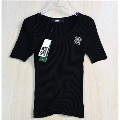 Женская трикотажная футболка КАР*Л 😎