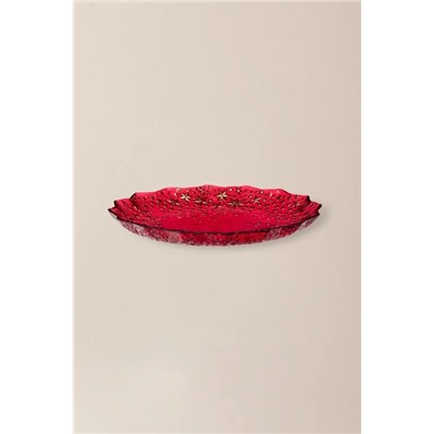 Alisse Pasta Tabağı  - 21 cm - Kırmızı