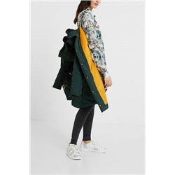 Abrigo acolchado capucha