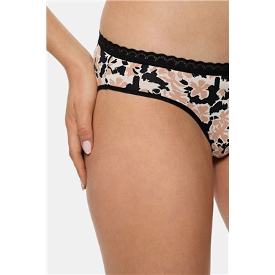 Braga clásica de microfibra print flores