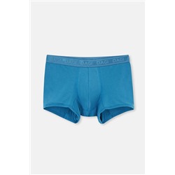 Dagi Mavi-Yeşil 3'lü Desenli Micro Modal Boxer