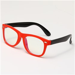 IQ10134 - Оправа компьютерная детская ICONIQ Kids S5007 С2 красный-черный