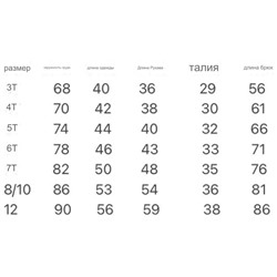 КОНВЕР*С 👑 бархатный костюм для девочек от 3 до 12 лет, экспорт