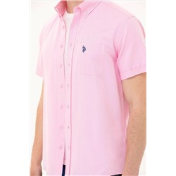 Erkek Manolya Kısa Kollu Gömlek