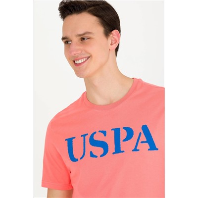 Erkek Somon Basic Bisiklet Yaka Tişört