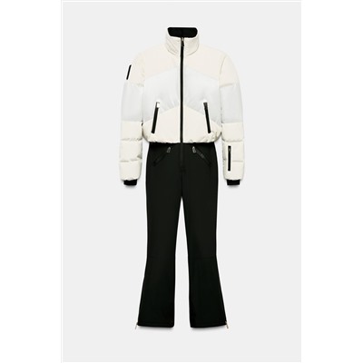 QUILTED COMBINED WATER-RESISTANT WINDPROOF RECCO® TECHNOLOGY SKI COLLECTION JUMPSUIT, CHARACTERISTICS