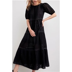 Vestido boho bordados