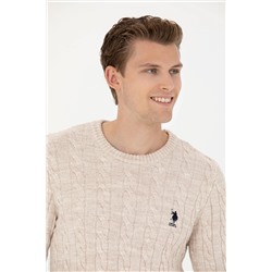 Erkek Krem Melanj Kazak