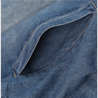 Свободная повседневная рубашка с длинным рукавом из хлопка и льняной смеси