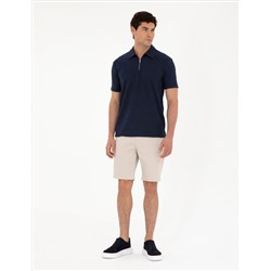 Taş Slim Fit Dokuma Şort