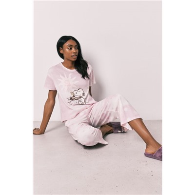 Pijama algodón Snoopy Capri