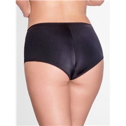 004 трусы бразильяна SIZE PLUS (чёрный, 42/XL) Akcent