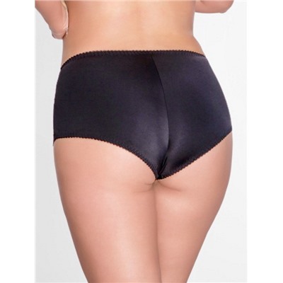 004 трусы бразильяна SIZE PLUS (чёрный, 42/XL) Akcent