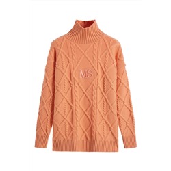 Jersey de lana Salmón