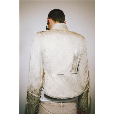 CHAQUETA CORTA JACQUARD ZW COLLECTION LIMITED EDITION