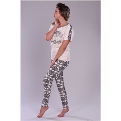Пижама женская с брюками Э-2